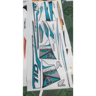 Tem rời dán xe honda blade