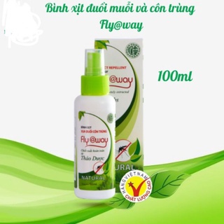 Bình xịt muỗi Thảo Dược Flyaway ( chai 60ml;100ml )