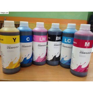 Combo 6 màu mực in inktec hàn quốc 1lít cho máy in epson