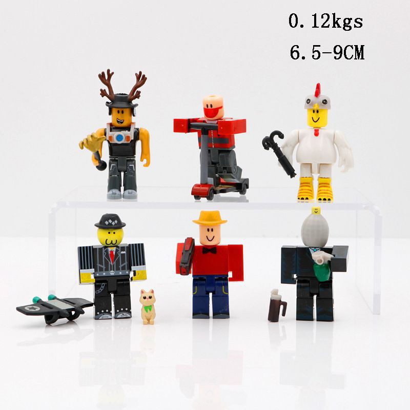 Set 12 Mô Hình Nhân Vật Roblox Bằng Nhựa Pvc