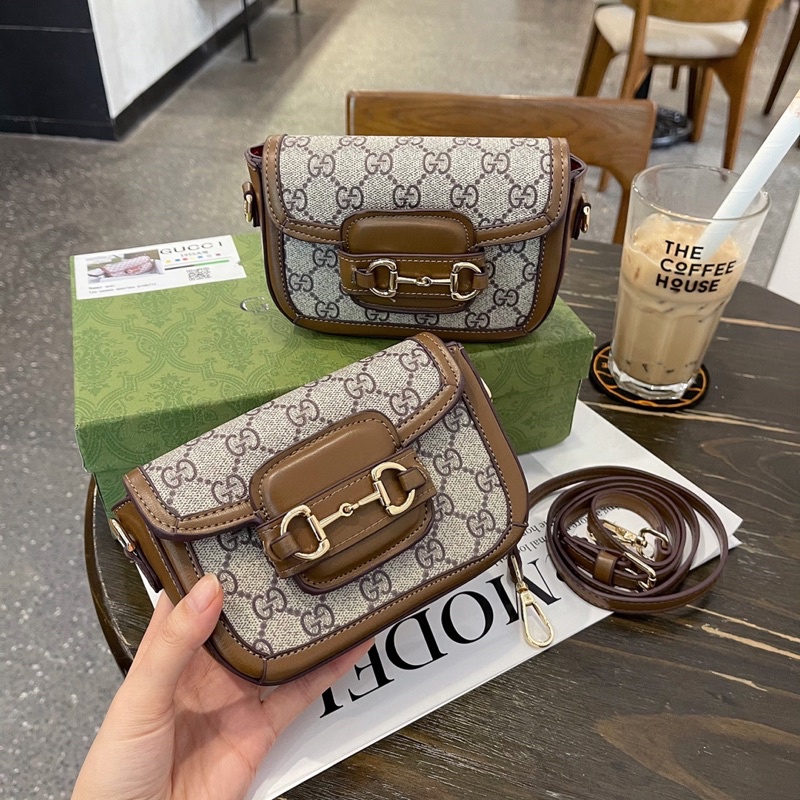 Túi xách nữ đeo chéo mini hà hồ size 15cm