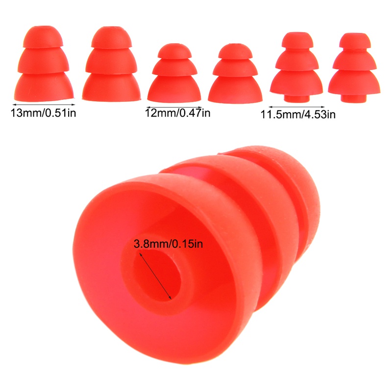 Nút Bịt Tai Bằng Silicone Chống Tĩnh Điện Cho Concerts / Xe Máy
