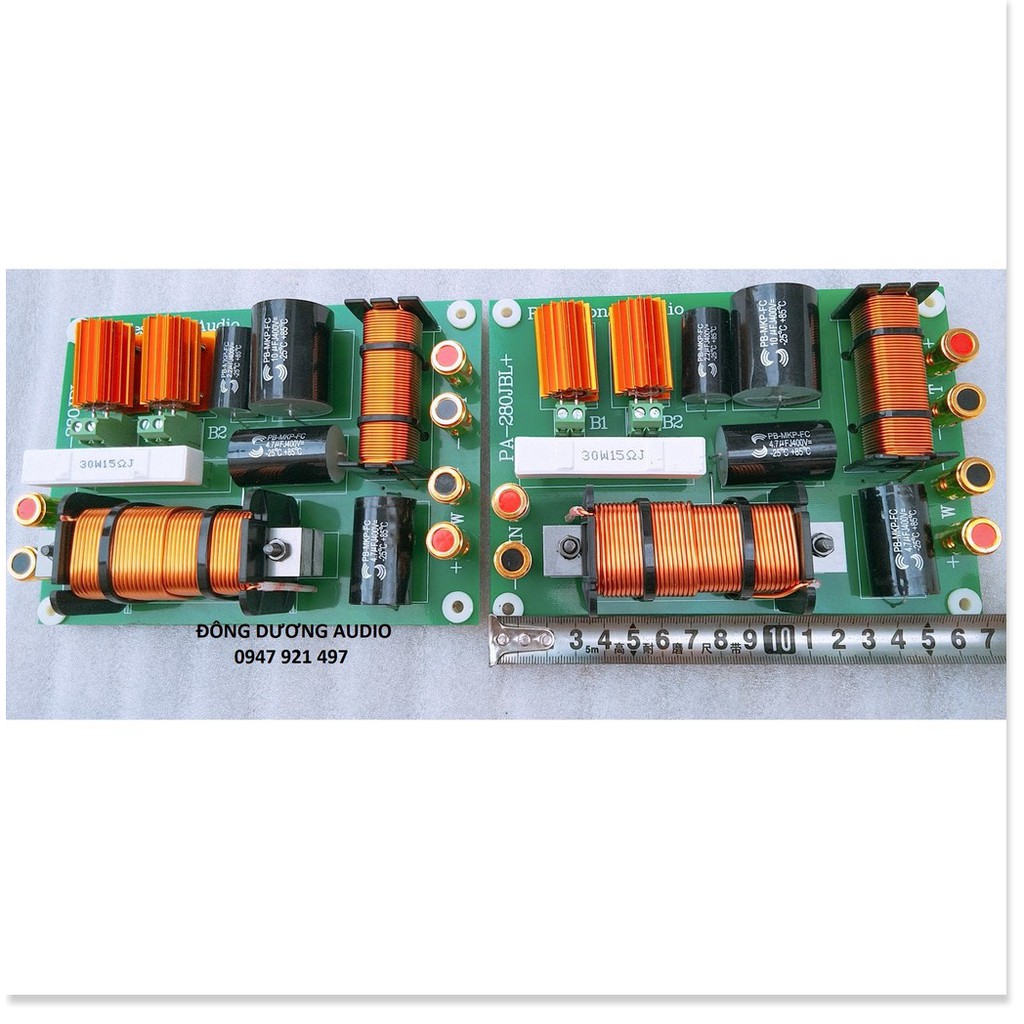 BỘ 2 MẠCH PHÂN TẦN JB L PA280 CAO CẤP - MÊN XANH CÓ CỌC