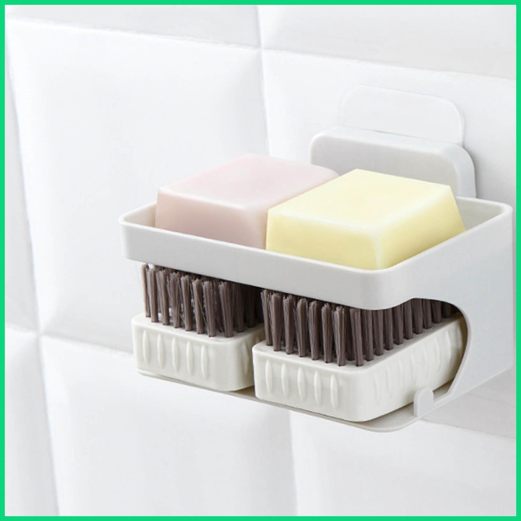 Giá Đỡ Xà Phòng Gắn Tường Không Cần Khoan Tiện Dụng Cho Nhà Tắm