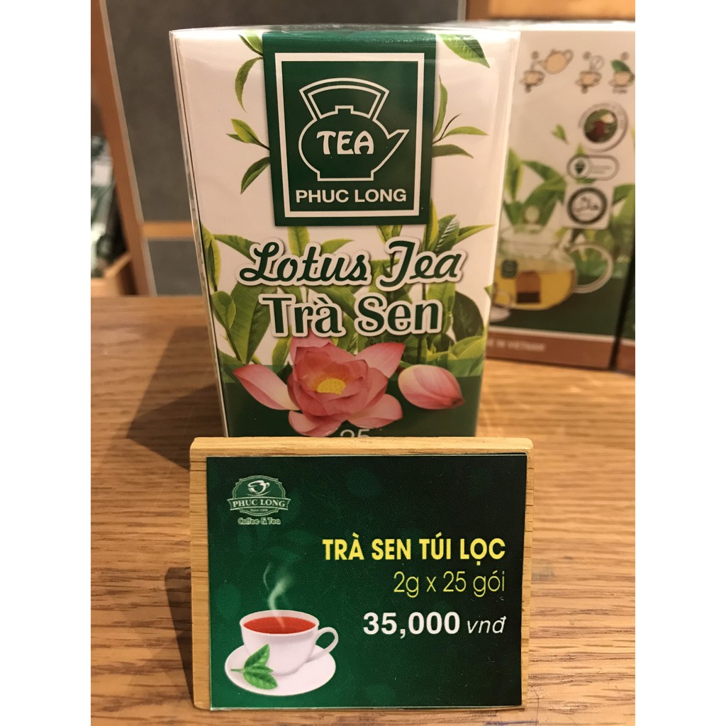 TRÀ SEN TÚI LỌC PHÚC LONG
