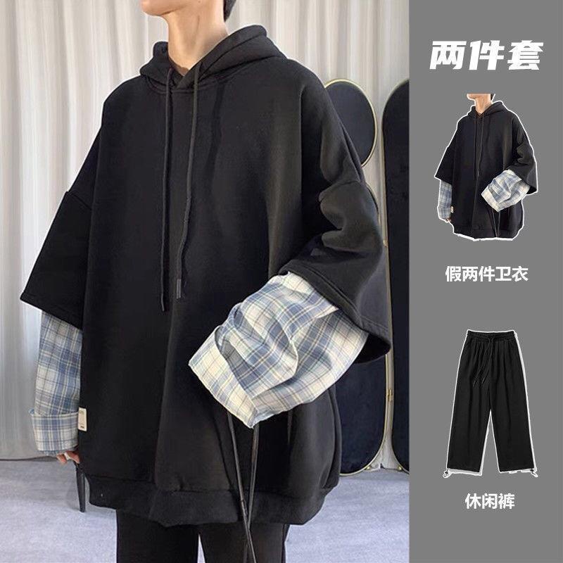 Áo khoác nam bomber hàn quốc Áo Khoác  Set Quần Dài Và Áo Len Tay Dài Thời Trang Cho Nam