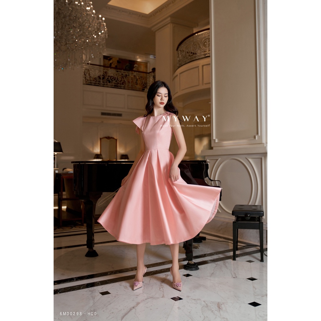Đầm Dự Tiệc Nữ MY WAY Dáng Xòe Bồng Sang Trọng 6MD0298