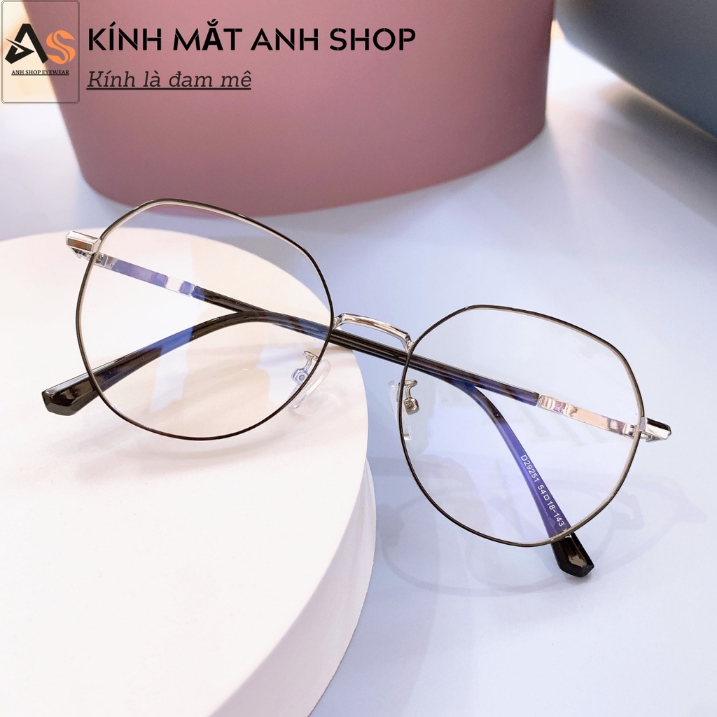 Gọng kính kim loại thời trang kiểu dáng trẻ trung năng động 29251