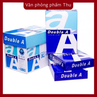 Giấy In A4 Double A 70gsm - 80gsm Hàng Nhập Thailan