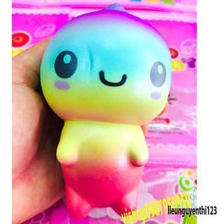 [CÓ VIDEO] [Mã TOYNOV hoàn 20K xu đơn 50K] squishy cậu bé hồ lô phổ biến màu ngộ nghĩnh - kèm bao phân bì hàng hiệu