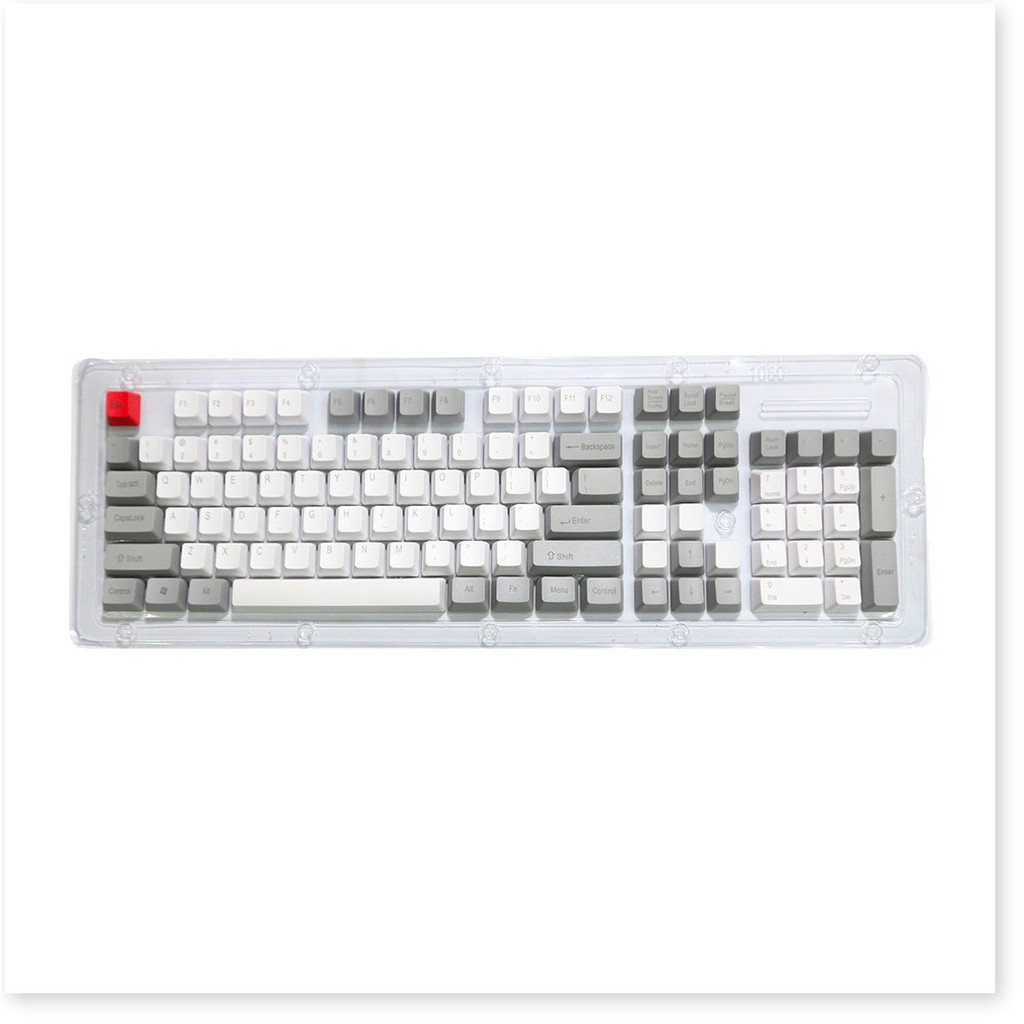 SET KEYCAP PBT DOUBLESHOT 104 PHÍM CHẤT LƯỢNG CAO CẤP ĐỦ MÀU XUYÊN LED