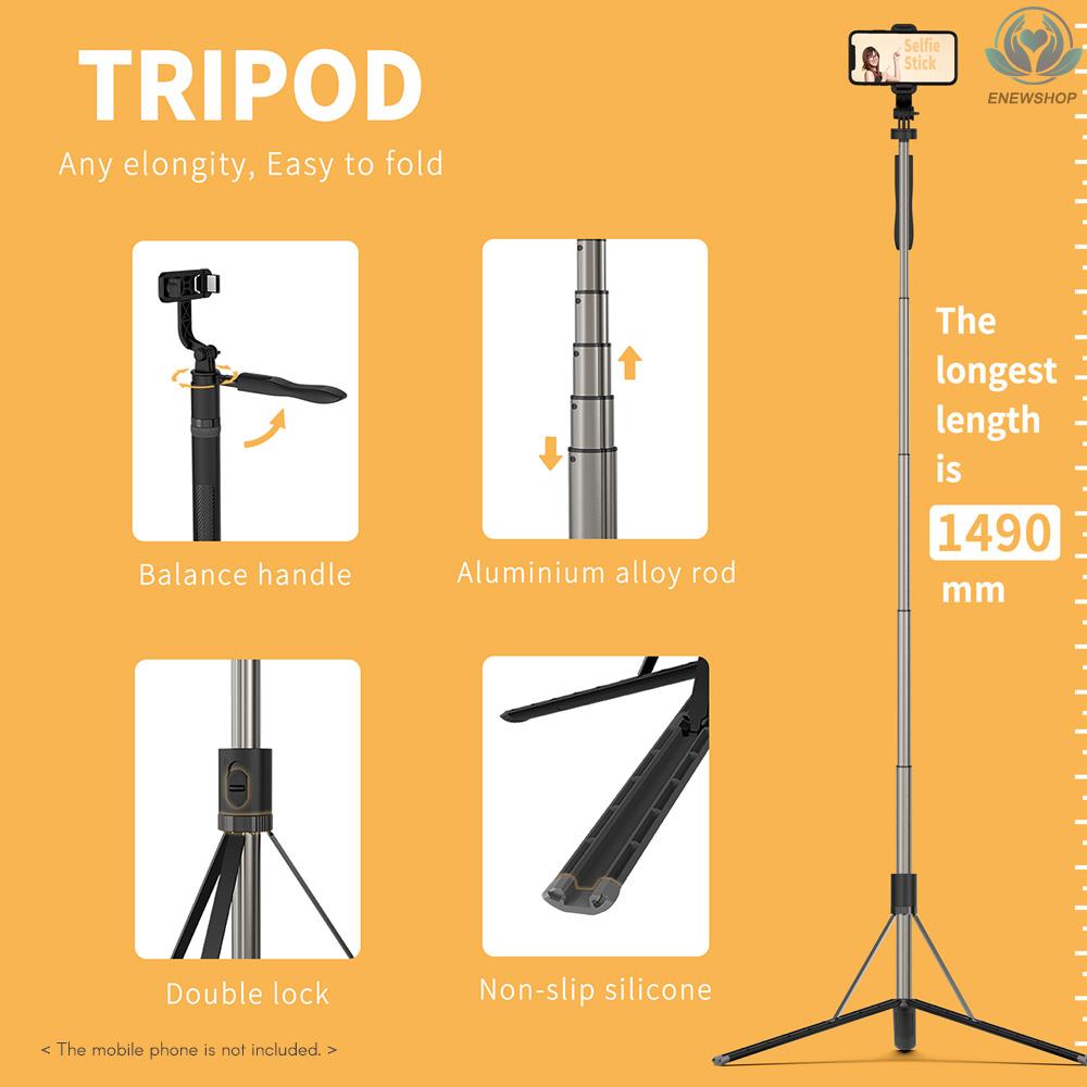 Gậy Tự Sướng Có Thể Kéo Dài Và Điều Khiển Từ Xa Cho Điện Thoại Ios & Android 149cm Max | BigBuy360 - bigbuy360.vn