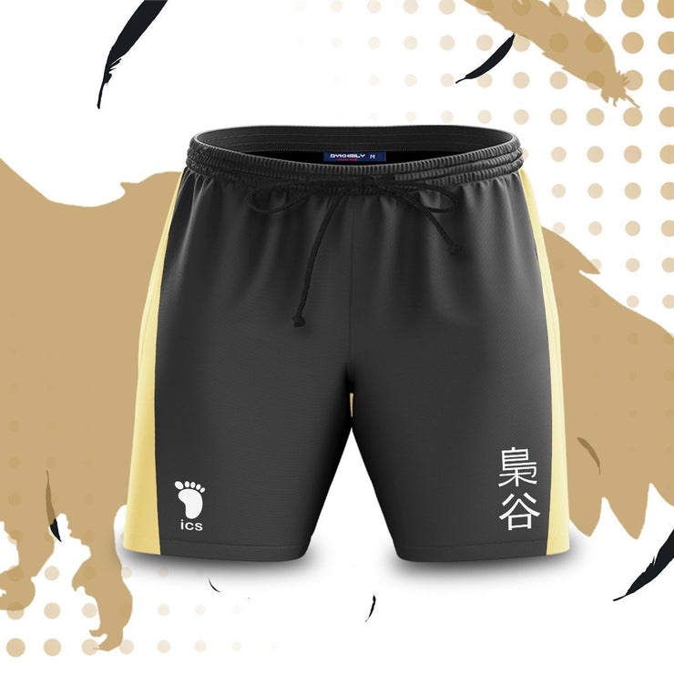 Quần Short Nam In Họa Tiết 3D Hóa Trang Nhân Vật Haikyuu