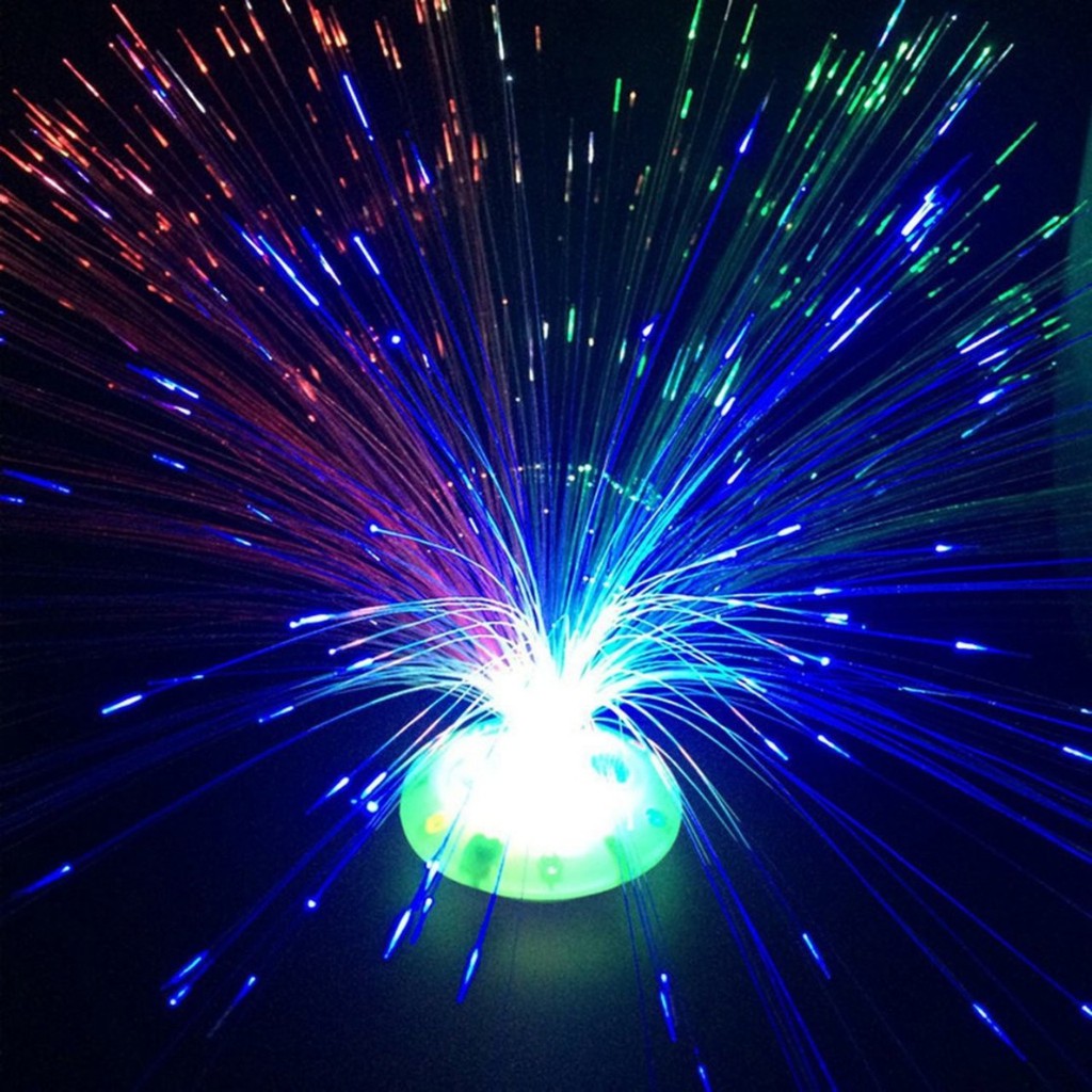 Đèn led bình hoa phát sáng sợi quang
