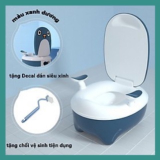 BÔ VỆ SINH CHO BÉ HÌNH CHIM CÁNH, ĐỆM NGỒI ÊM ÁI, THÁO LẮP VỆ SINH DỄ DÀNG