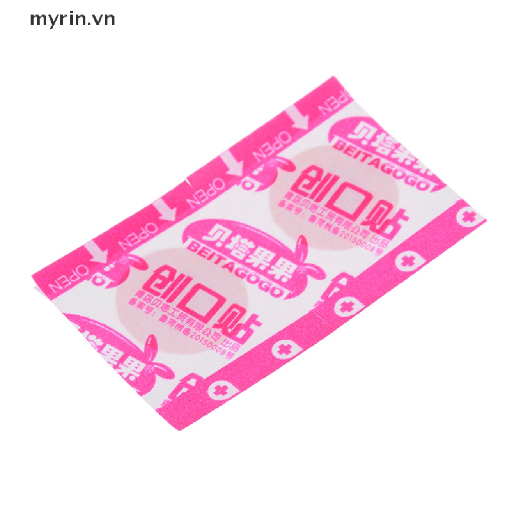 Hộp 100 Băng Keo Y Tế Mini Hình Tròn Dùng Một Lần