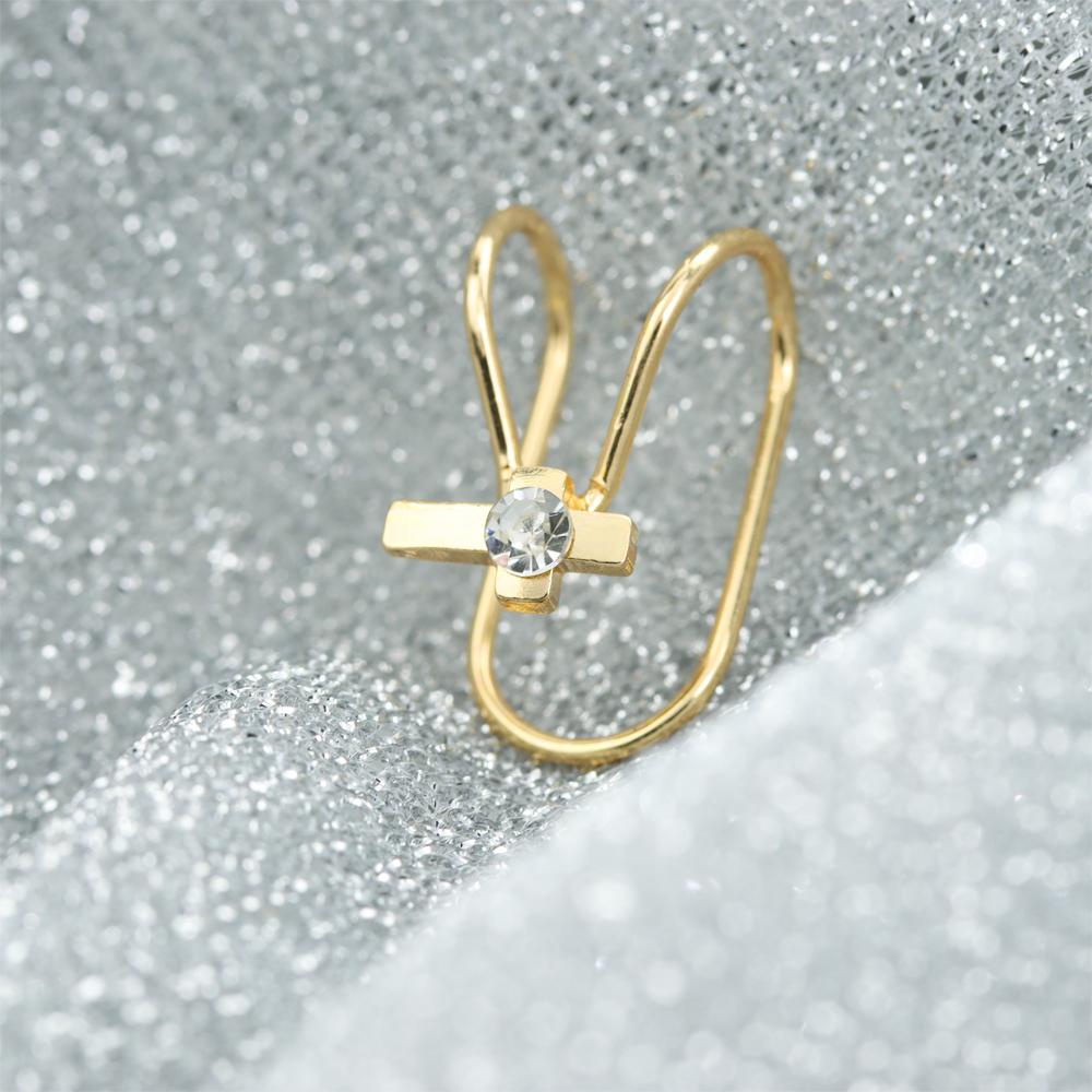 Bông Tai Quấn Thời Trang MIHAN1|Khuyên Kẹp Sụn Tai Bằng Thép Không Gỉ Nhiều Màu Sắc Cá Tính