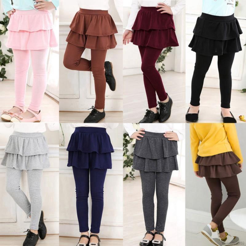 Quần Legging Và Váy Tutu Cho Bé Gái