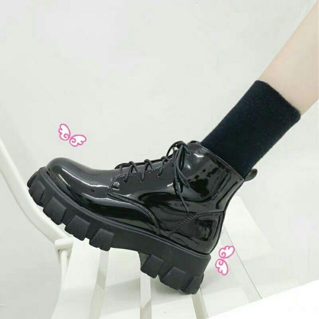 Giày Bốt Martin Hàn Quốc Đế Dày Cho Nữ | BigBuy360 - bigbuy360.vn