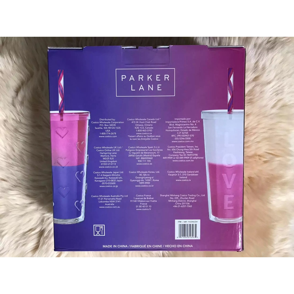 LY ĐỔI MÀU VỚI NƯỚC LẠNH PARKER LANE COLOR CHANGING TUMBLER
