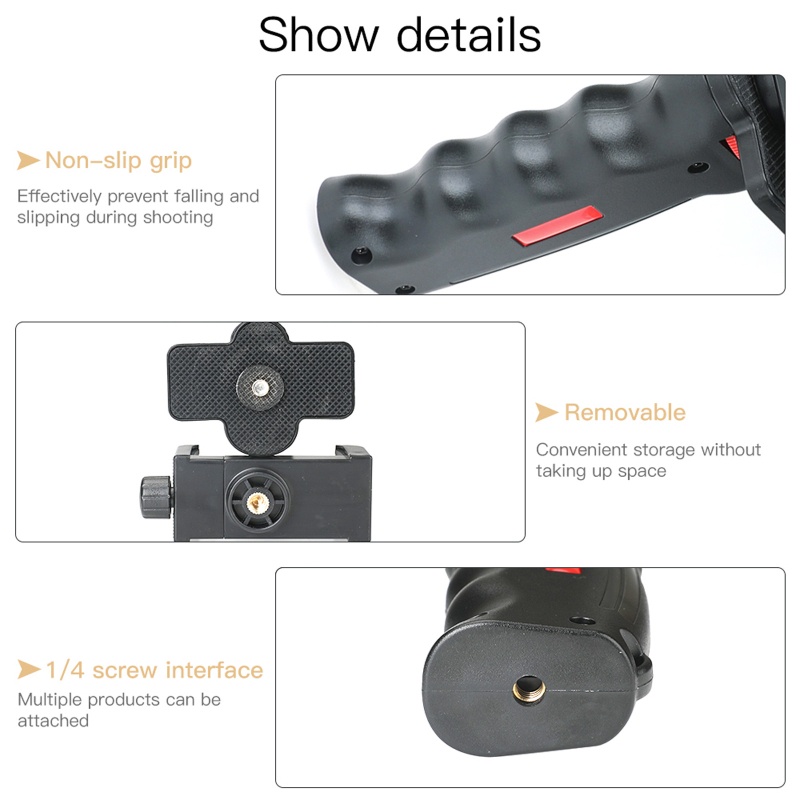 Giá đỡ cầm tay cố định bằng silicon chống rung cho DJI Mavic Mini 1/2 với cổng bảo vệ 1/4 Srew Port -DJI Mavic Mini | BigBuy360 - bigbuy360.vn