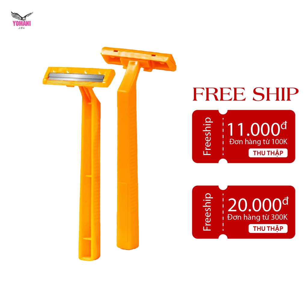 Dạo Cao Râu LiYu Max Cán Nhựa Hai Lưỡi Vĩ 12 cây