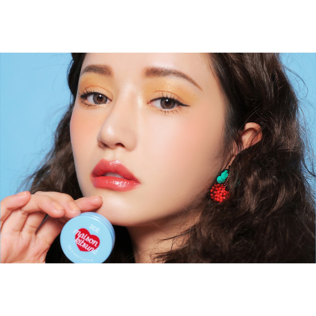 Son dưỡng môi có màu 3CE Maison Kitsune Lip Balm