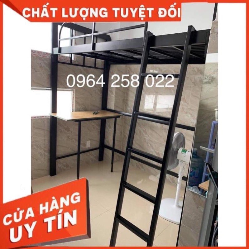 Giường Tầng kiểu 1m4x2m - kèm bàn học - Bảo hành 2 năm