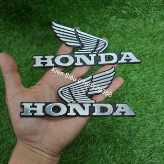Logo bình xăng lớn xe CD50, CD70 , CD90 ( loại bắt ốc)