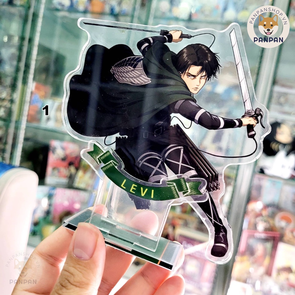 Mô Hình Standee Acrylic Anime Hình Attack on Titan The Final Season