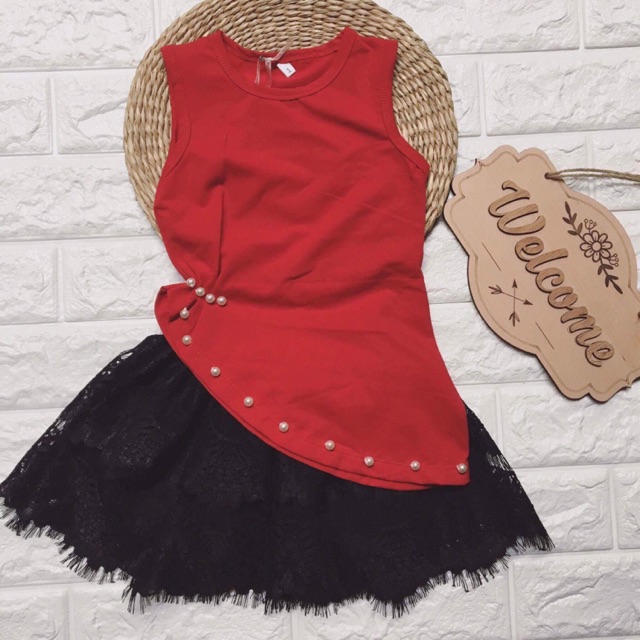 Set váy bé gái 1-5t