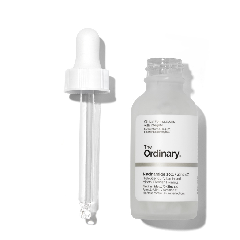 The Ordinary Niacinamide 10% + Zinc 1% - Serum The Ordinary tinh chất kiềm dầu, giảm mụn