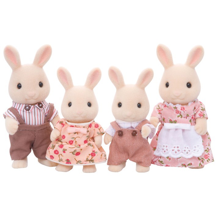 Đồ chơi Sylvanian Families Gia đình thỏ sữa 4108