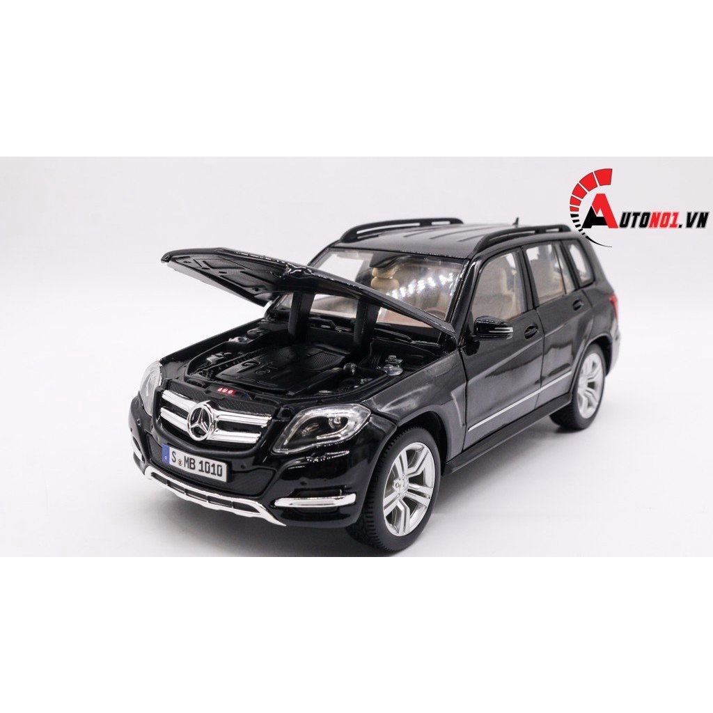 MÔ HÌNH XE MERCEDES-BENZ GLK - CLASS BLACK 1:18 MAISTO 7813