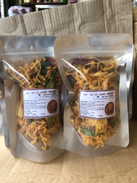 (FREESHIP 99k) 100gr Khô gà lá chanh | BigBuy360 - bigbuy360.vn