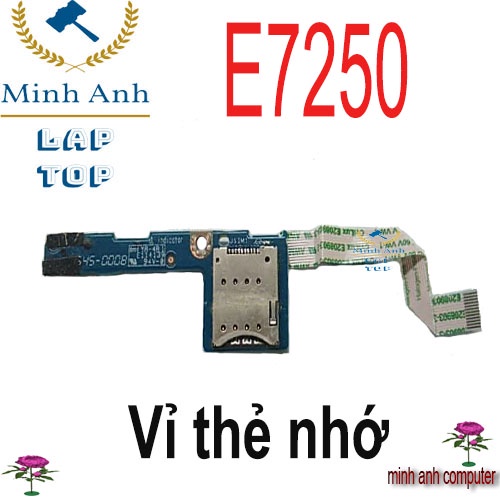Vỉ thẻ nhớ laptop dell latitude E7250