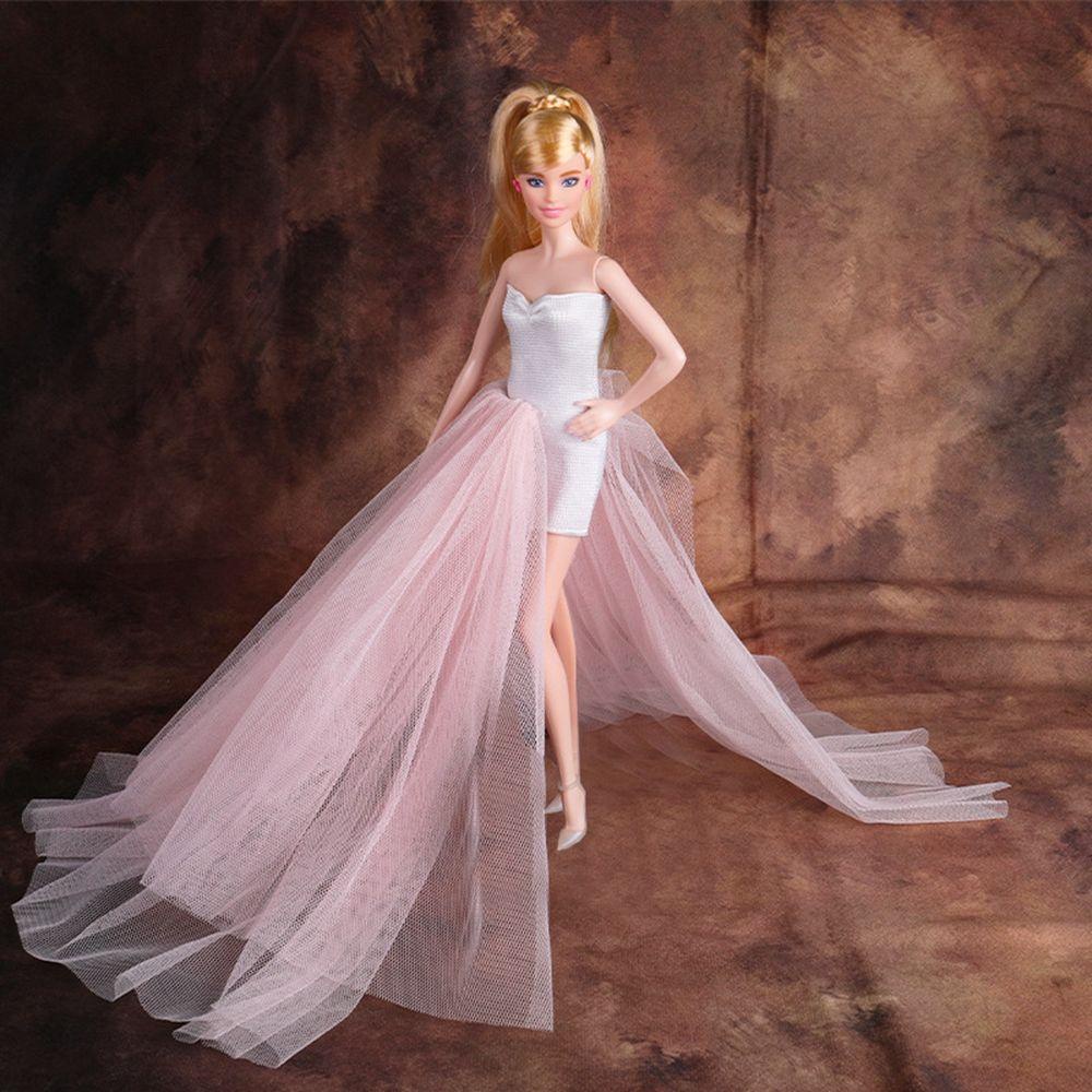 Đầm Đồ Chơi Búp Bê Thời Trang Dành Cho Bé Gái DIY