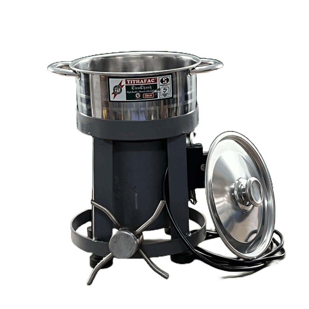 Máy đánh tơi thịt làm chà bông 1/4HP nồi 20cm