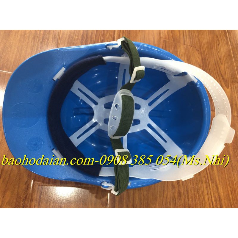 Nón bảo hộ lao động chính hàng Blue Eagle mã HNC31- Hình Thật