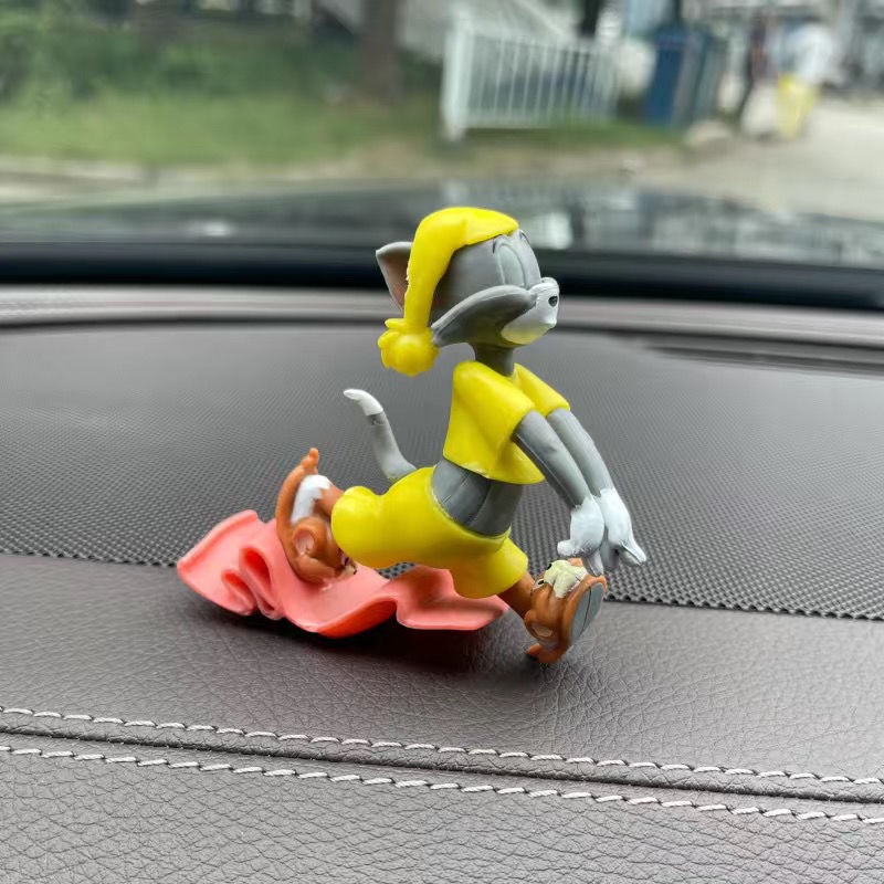 🔥TOM and JERRY cat and mouse sweet dream blind box Tom Jerry good friend hand doll