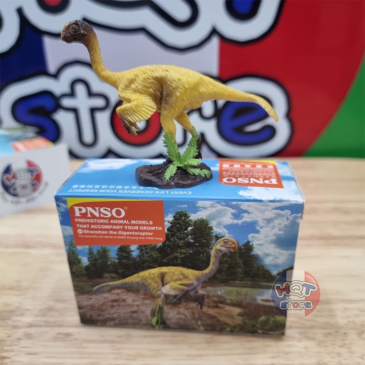 Mô Hình Khủng Long PNSO Mini Size Gigantoraptor Tsintaosaurus Mamenchisaurus Huayangosaurus Microraptor Yangchuanosaurus