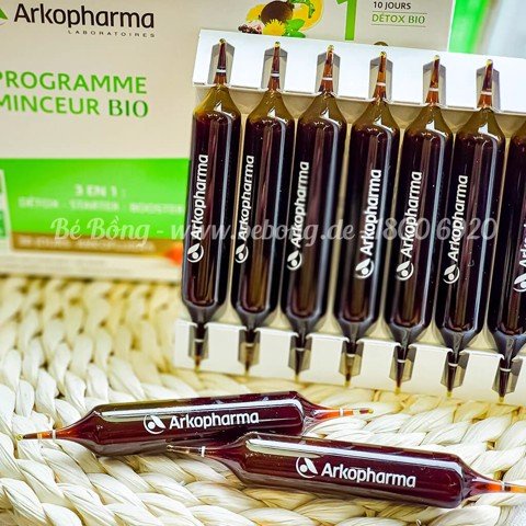 Detox giảm cân Arkopharma 30 ống