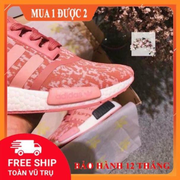 Giầy thể thao sneaker nmd r1 raw pink 2020 ↩