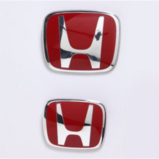 Logo Màu Đỏ Trang Trí Xe Hơi honda city / hrv / jazz / crv / civic / brv