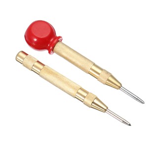 Automatic Centre Punch 5'' Automatic Center Pin Punch Strike Spring Loaded Marking Starting Holes Tool Chisel Steel