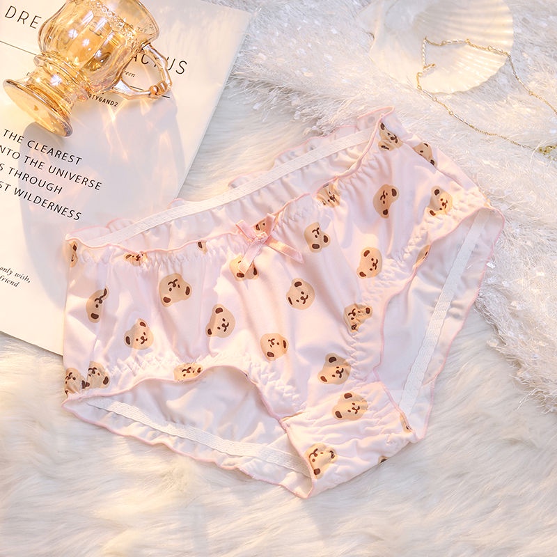 Quần Lót Thiết Kế Hình Gấu Dễ Thương Dành Cho Cặp Đôi