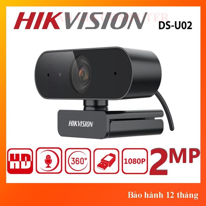 Webcam Hikvision DS-U02 độ phân giải (1920×1080) | BigBuy360 - bigbuy360.vn