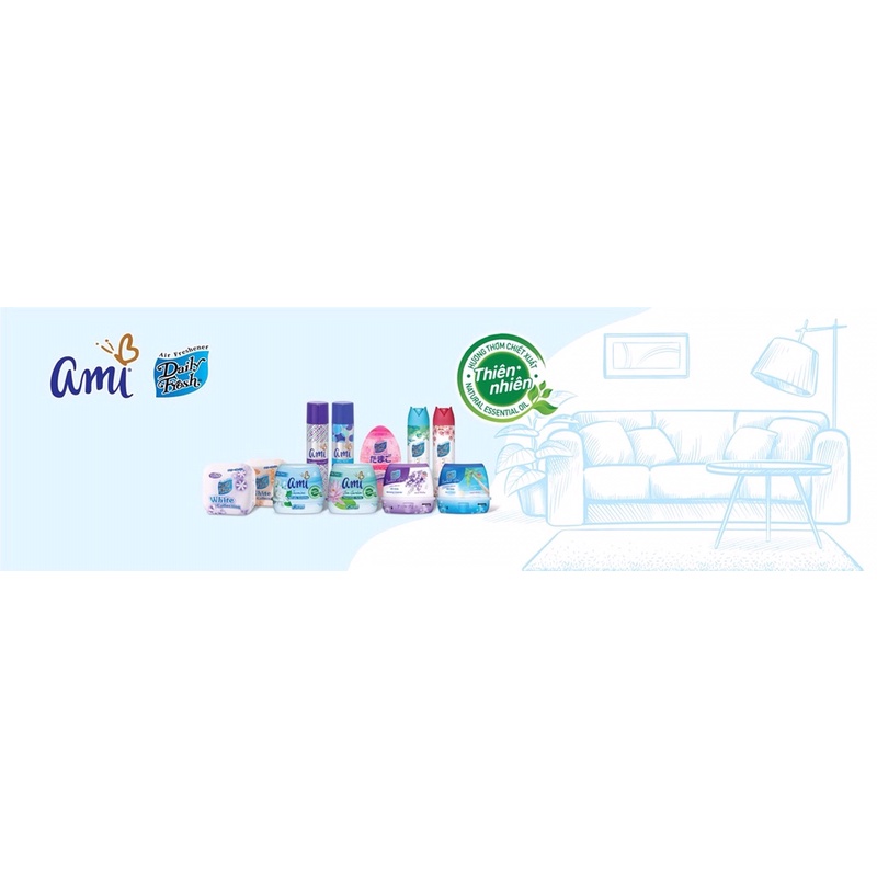 Sáp Thơm Ami Lily 200gram hương hoa thiên nhiên giá siêu mềm sáp thơm phòng/ không gian ô tô khử mùi hiệu quả