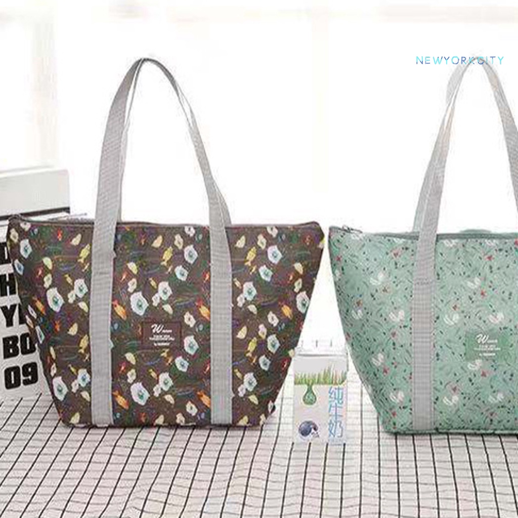 Túi Đựng Cơm Trưa NYC Cỡ Lớn Bằng Vải Chống Nước Cách Nhiệt