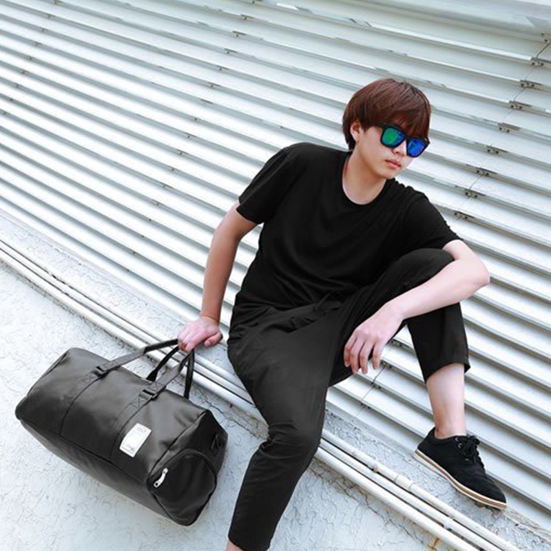 Túi xách du lịch nam nữ đa năng cỡ lớn ZAJA chất liệu da pu cao cấp thời trang thể thao chống nước